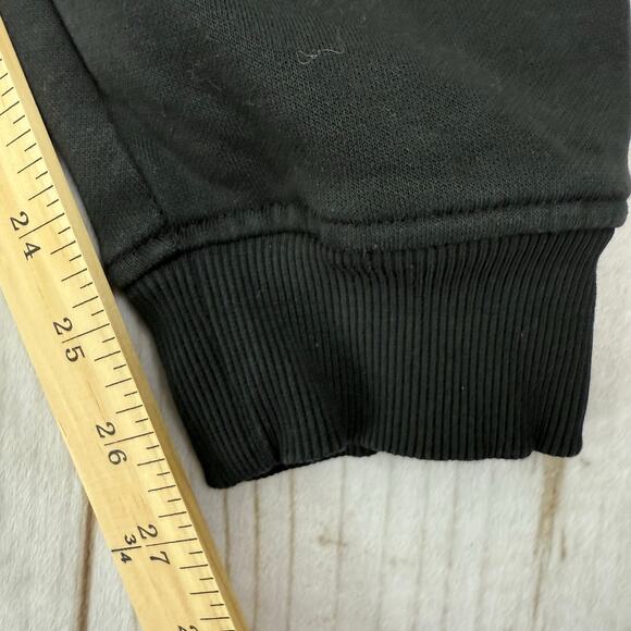 Gymshark Black Crest Joggers Sweatpants Size M - Picture 8 of 8